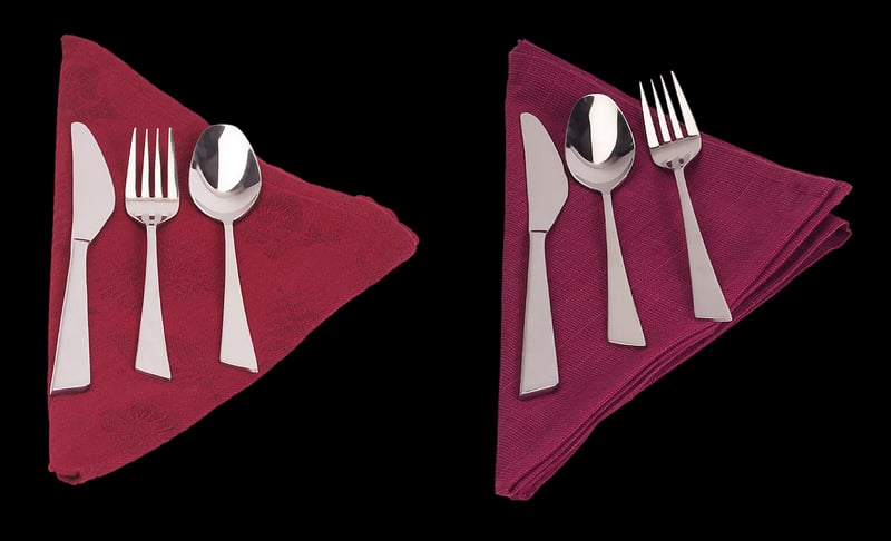 Vintage table setting