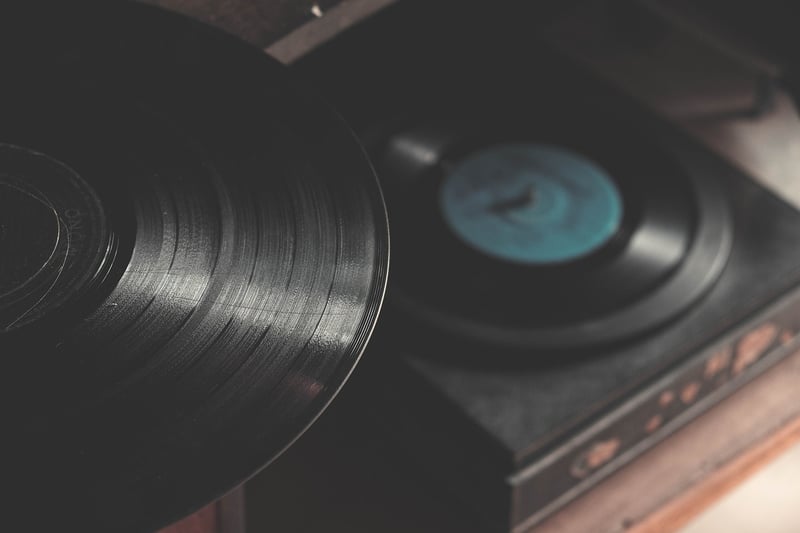 Vintage vinyl record